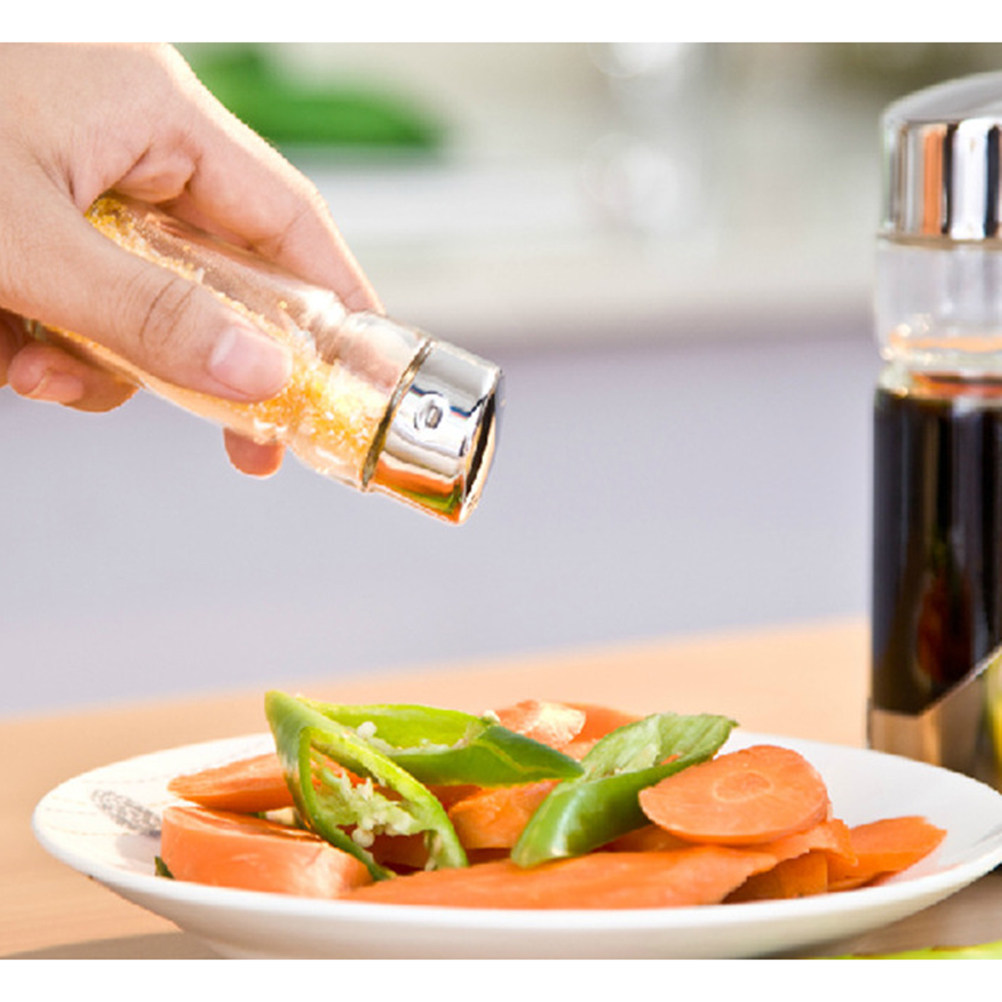 Art Craft With Paper - 5Pcs Spice Storage Jars Clear Lid
