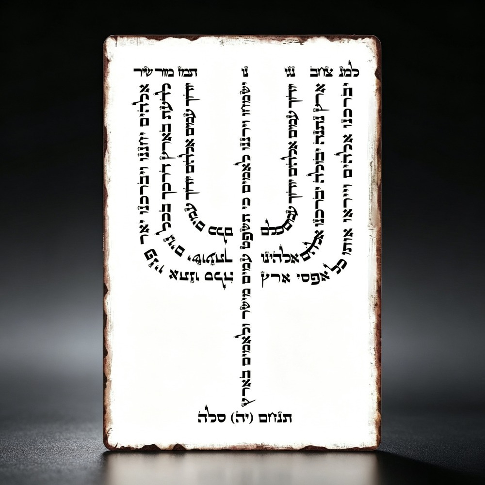 Art & Craft Paper For Kids - CIFBUY Vintage Hebrew YHVH Aluminum Wall