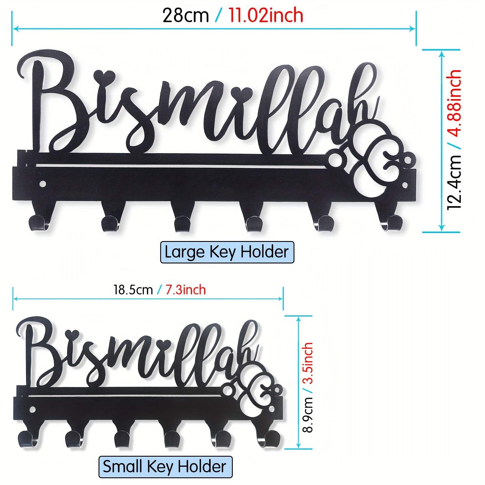 CIFBUY Bismillah Metal Wall Ar - Art Craft Bar ulasan dan harga