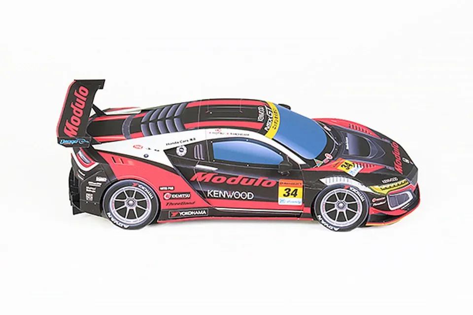 WRC 2019 NSX-GT3 1:24 Paper Mo - Art Craft Cardboard ulasan dan harga