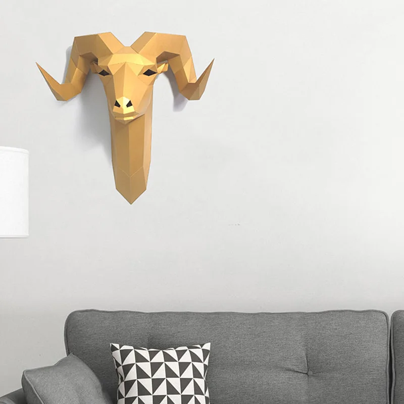Pre-cut Bighorn Wild Sheep Ani - Art Craft Cardboard ulasan dan harga