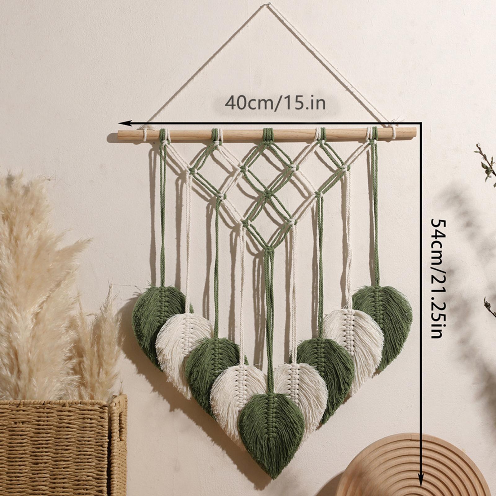 Woven Tapestry Macrame Wall Ha - Art And Craft For Nursery ulasan dan harga