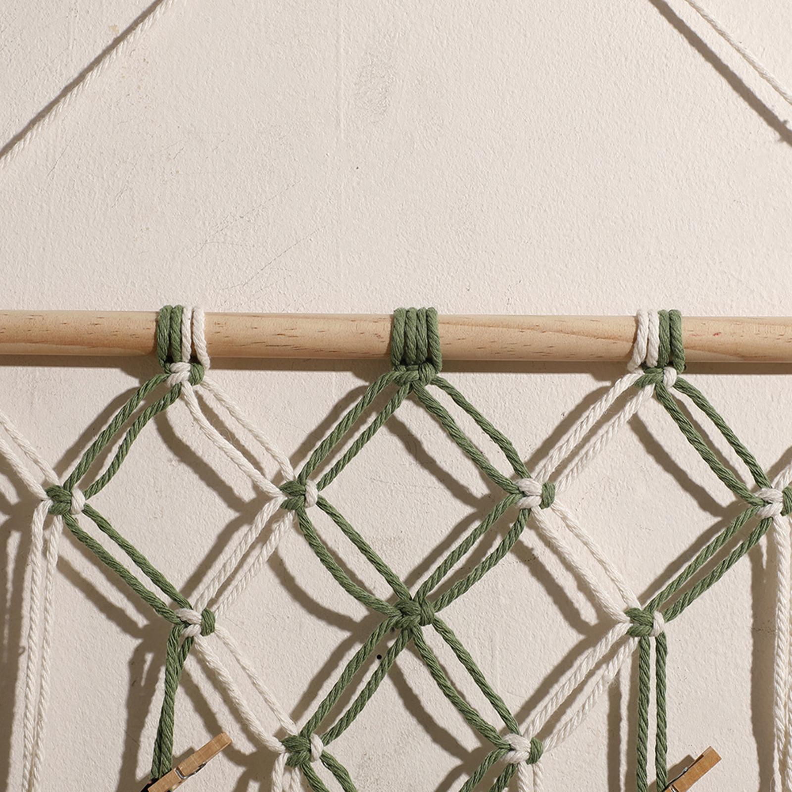 Woven Tapestry Macrame Wall Ha - Art And Craft For Nursery ulasan dan harga