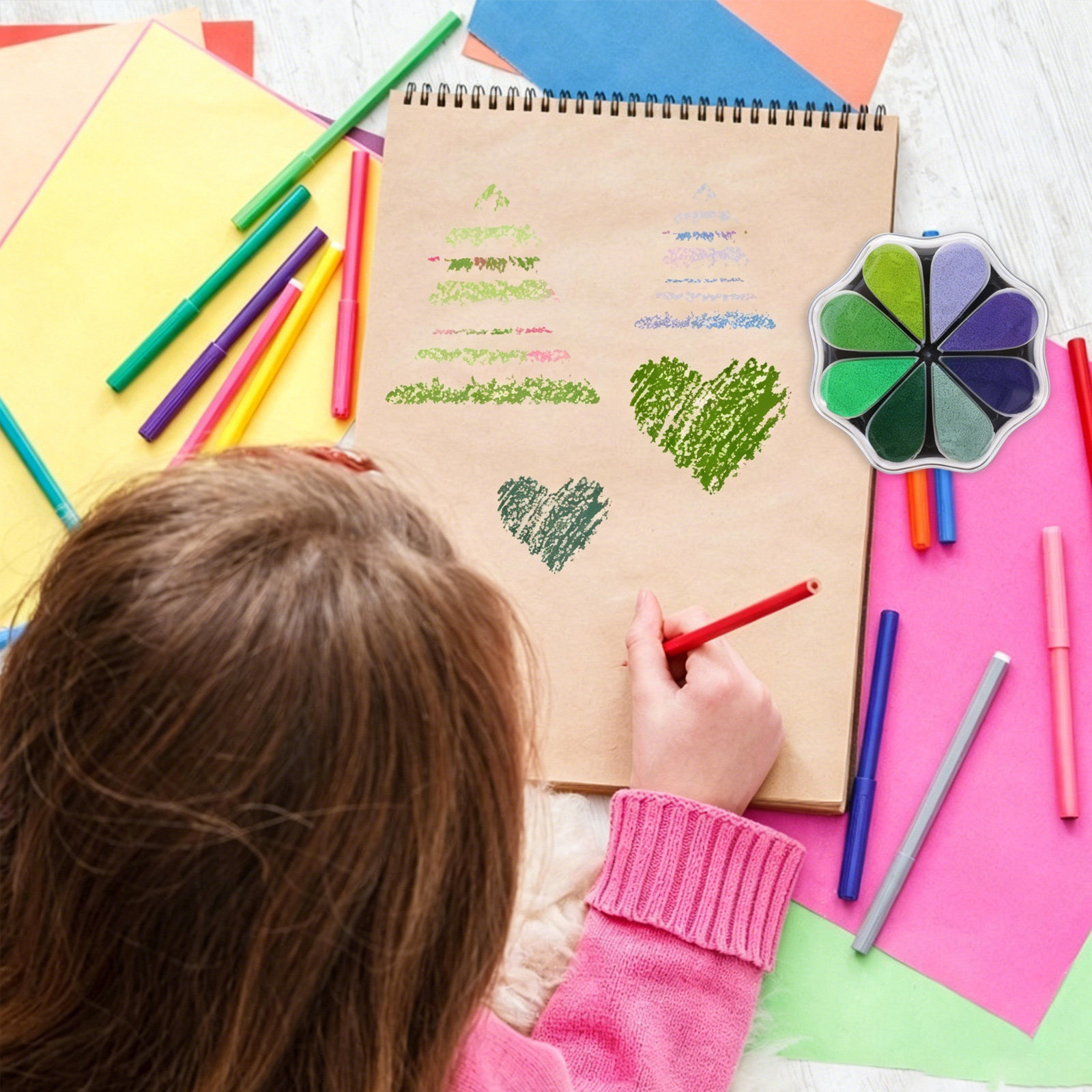Craft Ink Pad Compact Design M - Art And Craft For Nursery ulasan dan harga