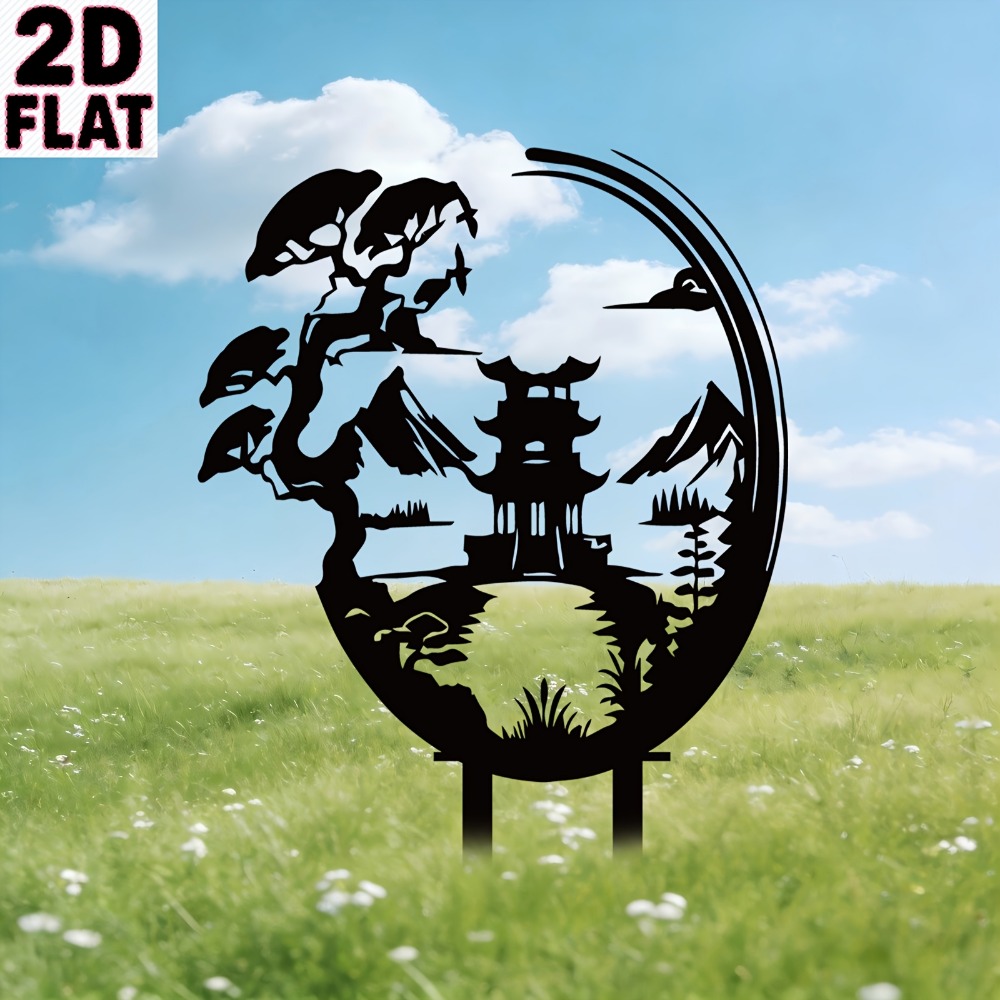 CIFBUY Chinese Pavilion Metal  - Art Craft Bar ulasan dan harga