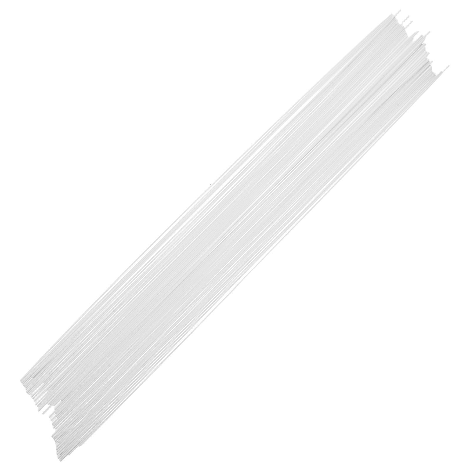 50Pcs White Plastic Structural - Art Craft Bar ulasan dan harga