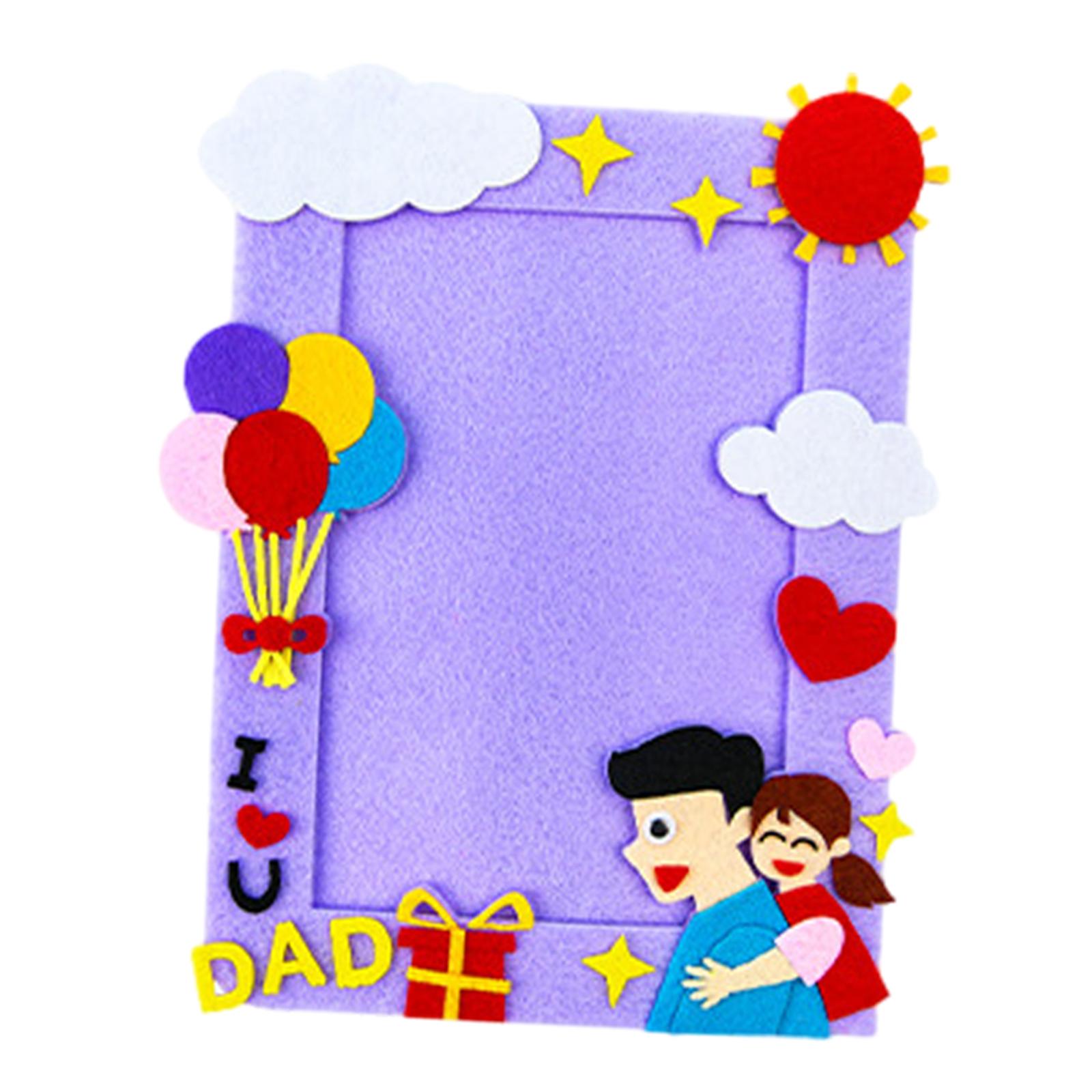 DIY Picture Frame Fathers Day  - Art And Craft For Father'S Day ulasan dan harga