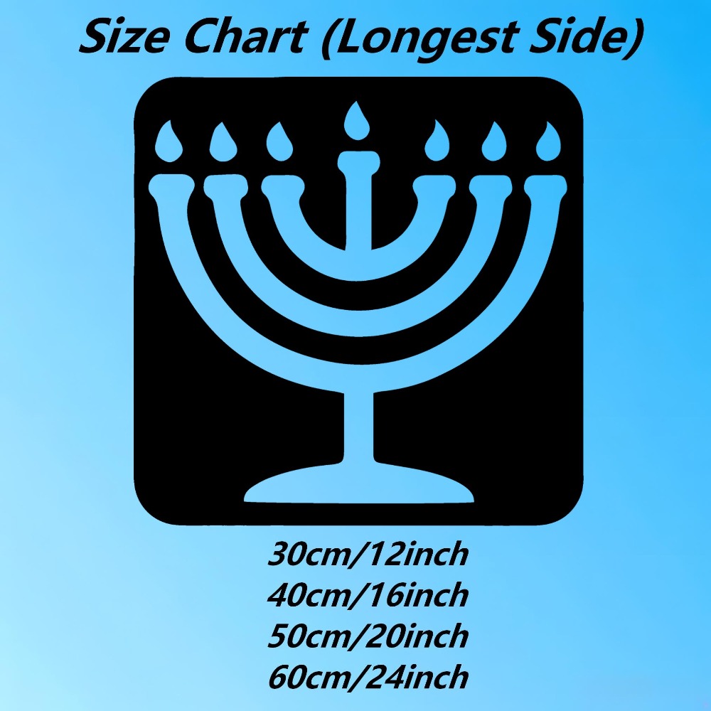 CIFBUY Vintage Menorah Metal W - Art & Craft Paper For Kids ulasan dan harga