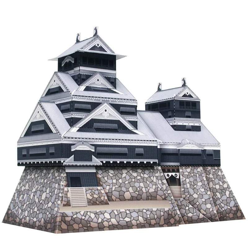 Japan Kumamoto Castle Folding  - Art Craft Cardboard ulasan dan harga